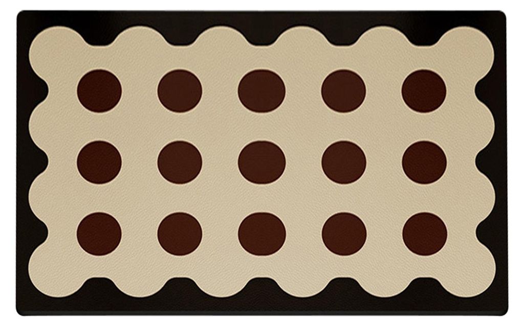 Kaffeemaschinenmatte, saugfähiges Diatomit-Trockenpad mit rutschfester Unterseite, schnelltrocknend, Geschirrmatte, Küchenarbeitsplattenschutz