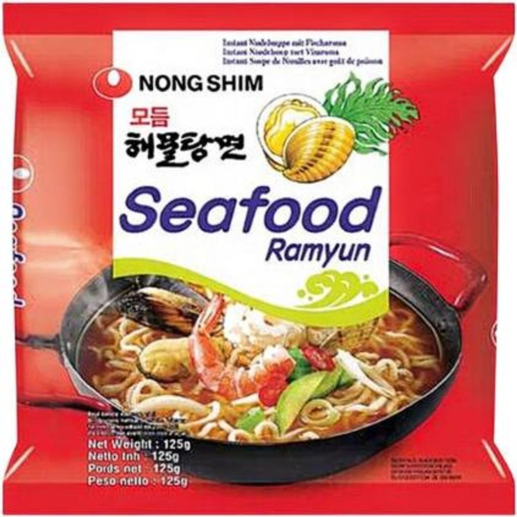 Nong Shim Seafood Ramyun Ramen Nudeln 125g