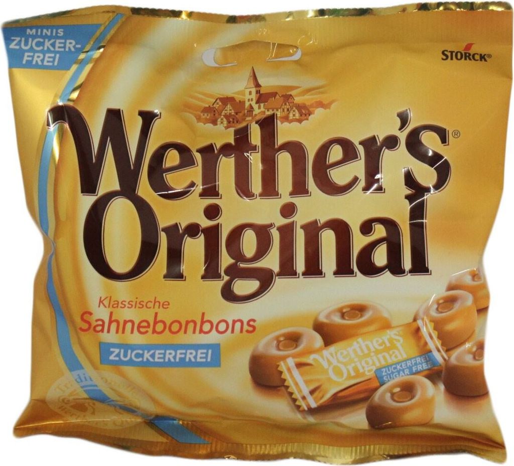 Werther's® Original krémové cukríky bez cukru 70,0 g Obrázok produktu 