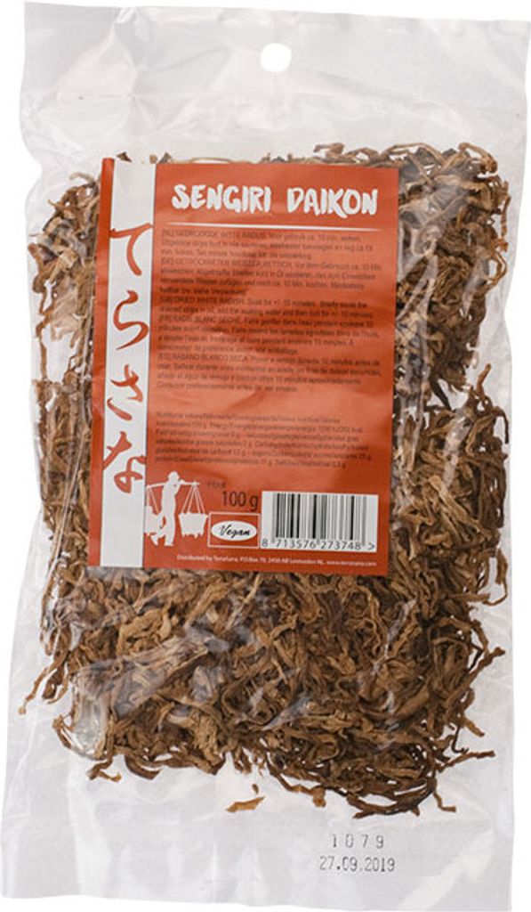 SENGIRI DAIKON (GETROCKNETER JAPANISCHER RETTICH) FÜR SUSHI Produktbild 