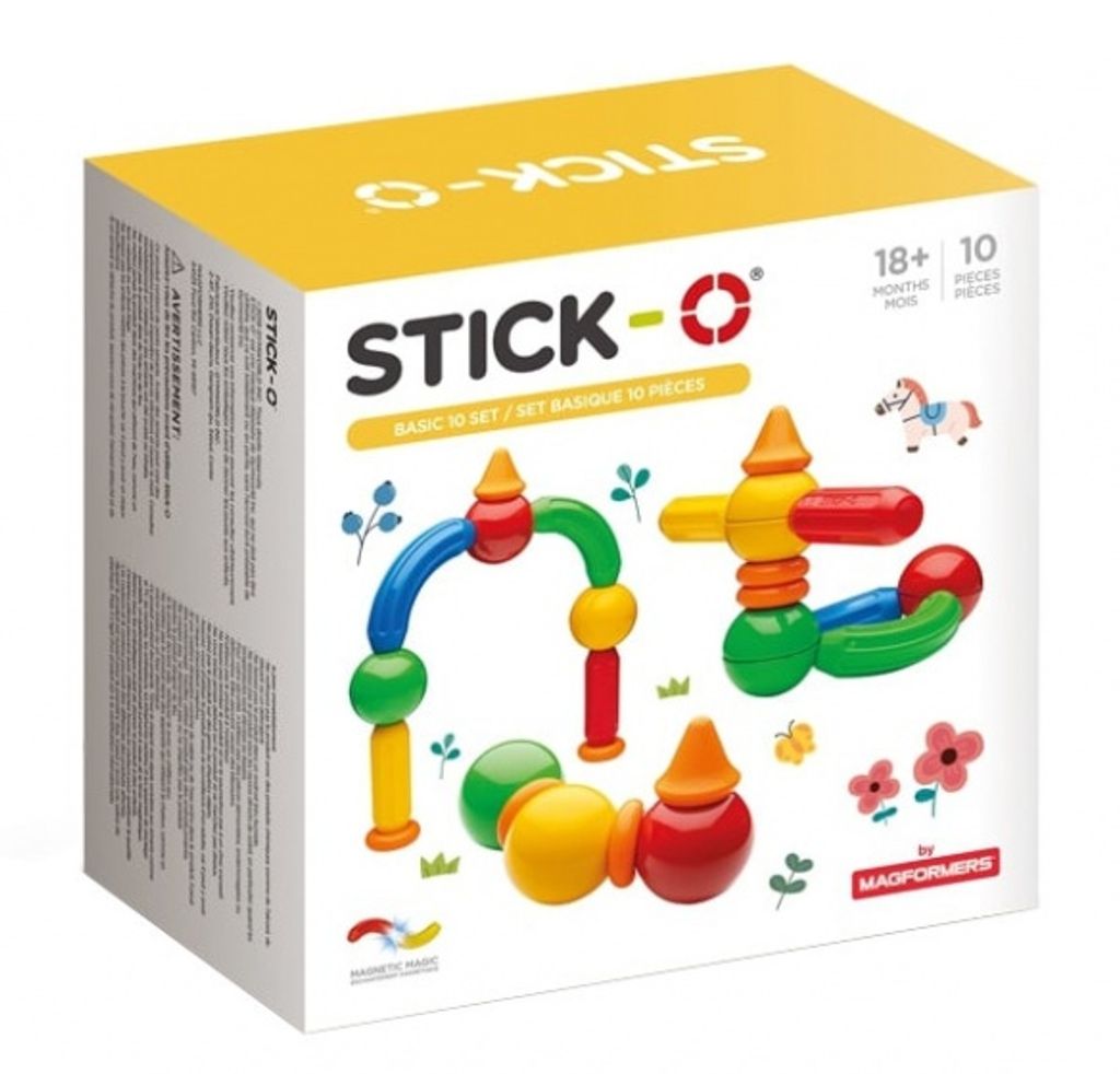 Stick-O Basic sada 10 magnetov Obrázok produktu 