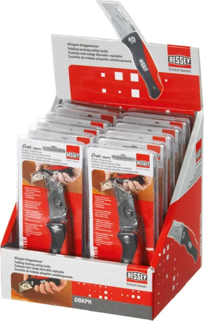 Bessey DBKAH-EU Taglierino a Serramanico in Alluminio con Clip
