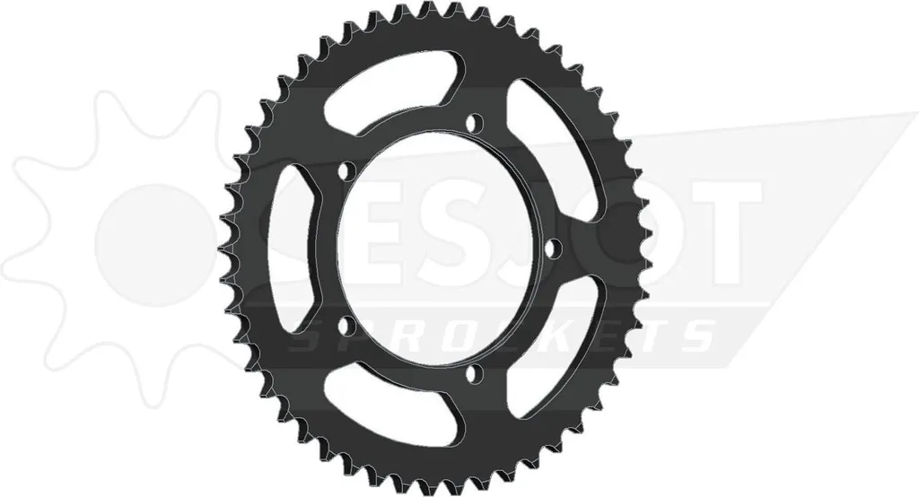 Pignon 428 Esjot 49 dents en acier pour rénover votre transmission moto