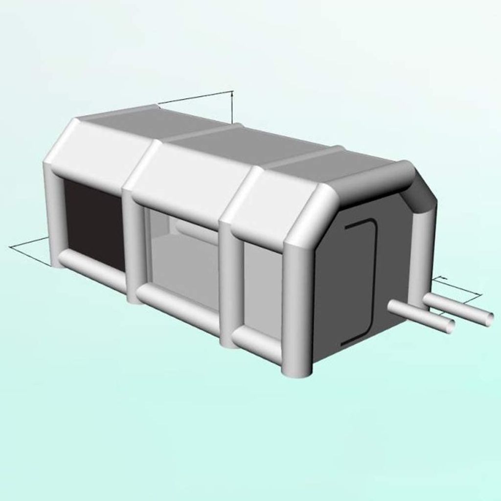 Aufblasbare Zelt Sprühkabine Zelt  Campingzelt     Autozelt Produktbild 7