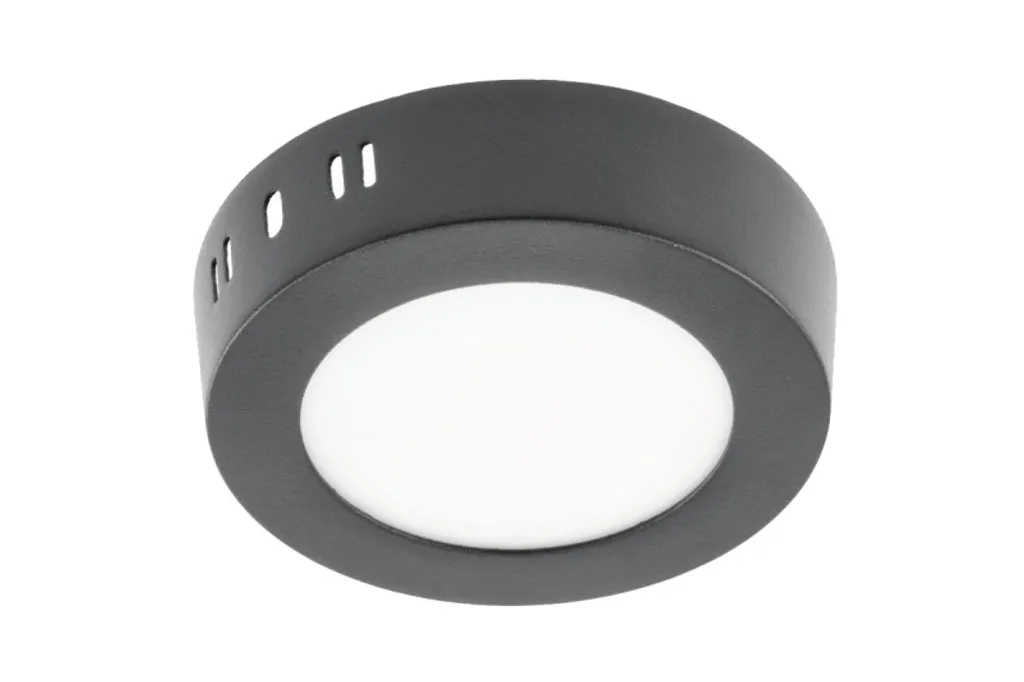 GTV Apparecchio da soffitto a LED LD-ORN13W-CBP-10 ORIS Plus 13W nero, t