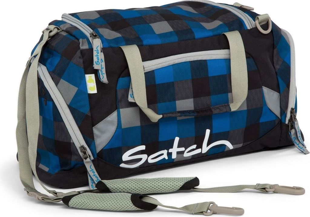 satch Sporttasche Sportbag Airtwist blau grau