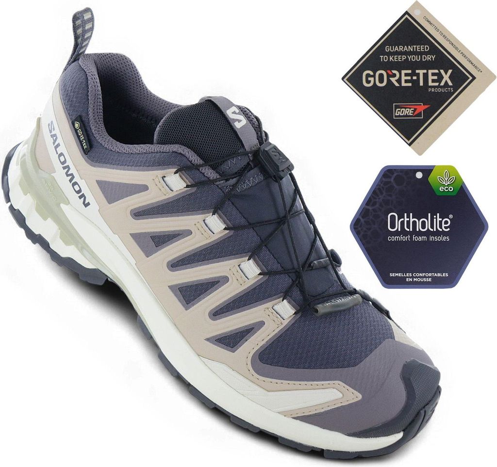 Salomon XA PRO 3D V9 GTX W - GORE-TEX - Damen Wanderschuhe Trail-Running Schuhe 477447 , EU 39 1/3 UK 6