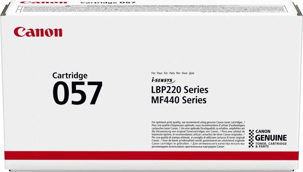 Toner Cartridge 057 schwarz, für LBP-220, MF440-Serie