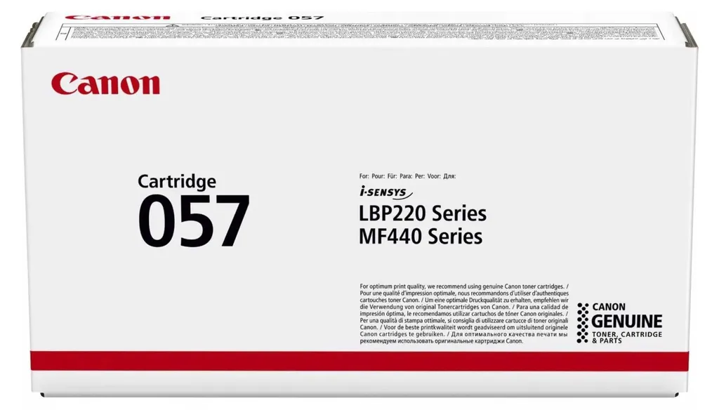 Toner Canon 057 Nero - 3100 Pagine - Originale 3009C002 al Miglior Prezzo