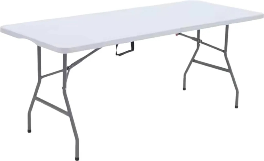 Table traiteur pliante robuste 180cm avec système de verrouillage fixe - 4