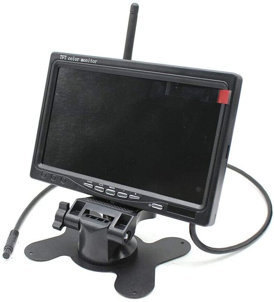 7" Auto Monitor Rückansicht Set Nachtsicht CCD Rückfahrkamera Kamera 18 LED 