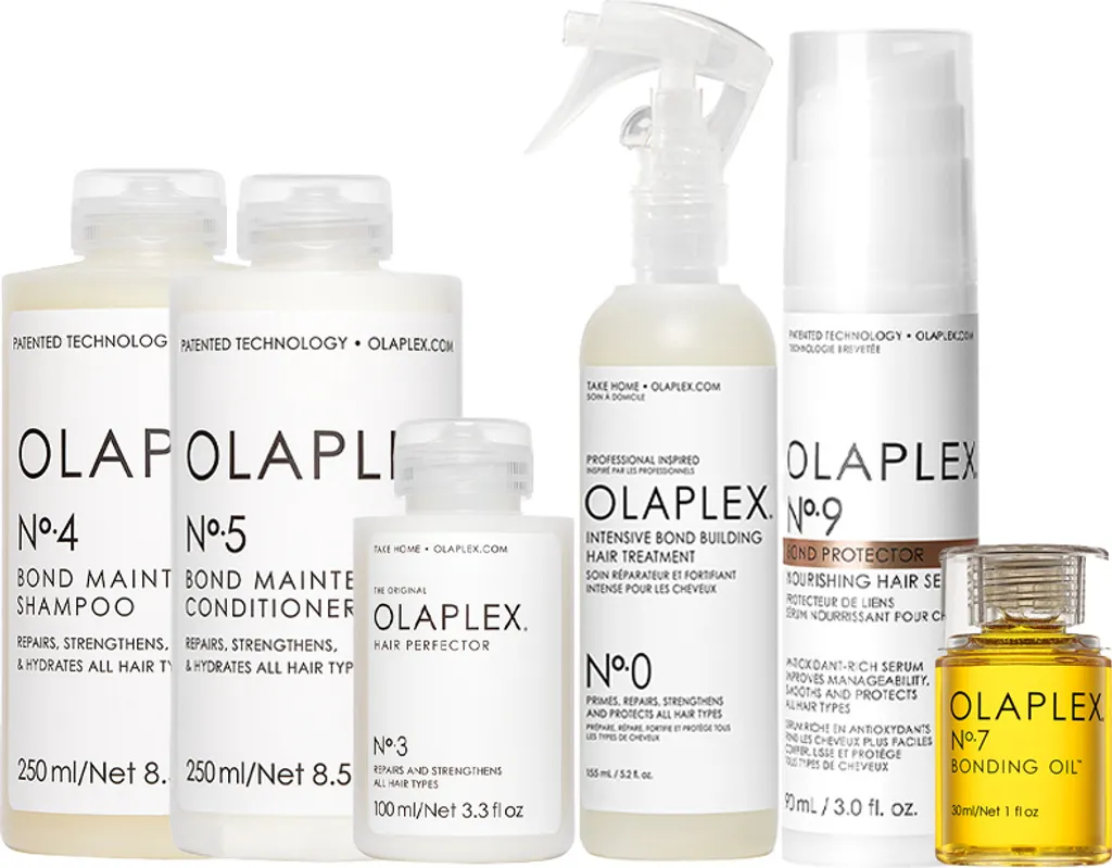 Soin cheveux cassants Olaplex : kit anti-casse et shampooing réparateur