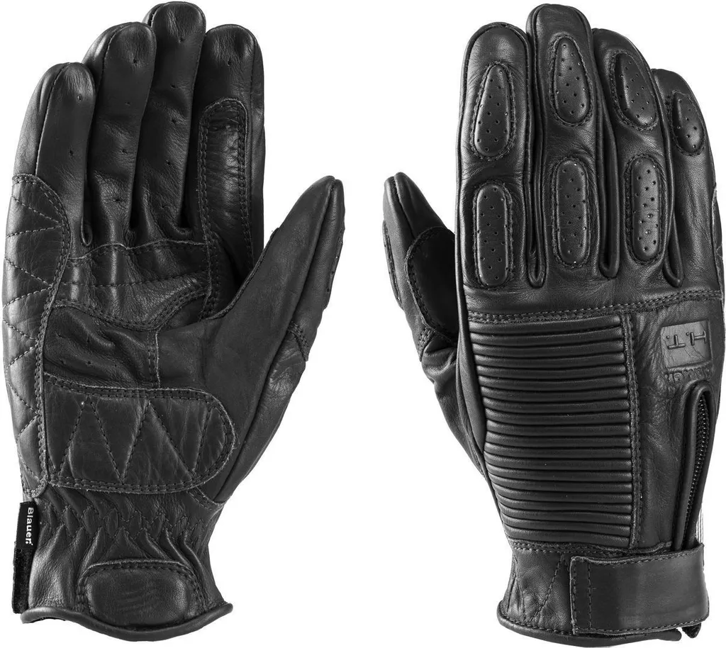 Gants de moto Blauer Banner noir XL - Idéal pour trajet urbain et route