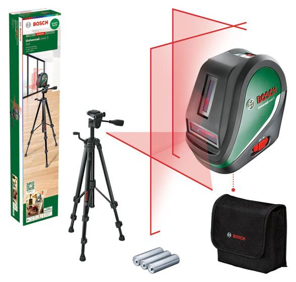 Kreuzlinien-Laser UniversalLevel 3 Set Produktbild 