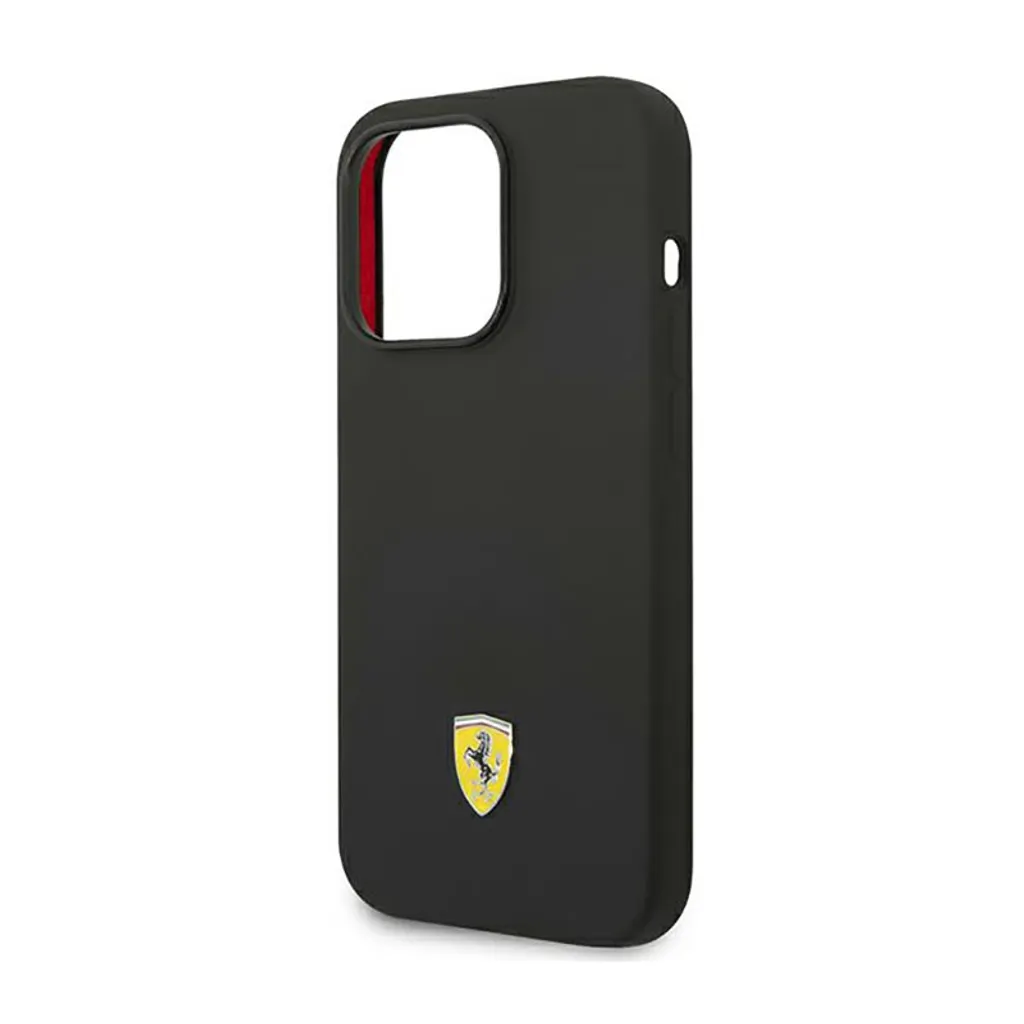 Ferrari FEHMP14SURKT Custodia rigida per iPhone 14 6,1 chiara/trasparente Outline Magsafe