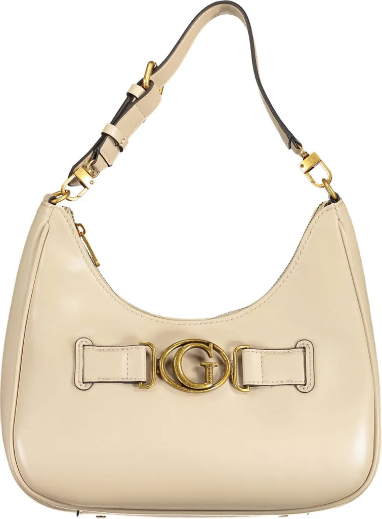 Sac Bandoulière GUESS JEANS SF18052 Textile Beige Léger et Résistant