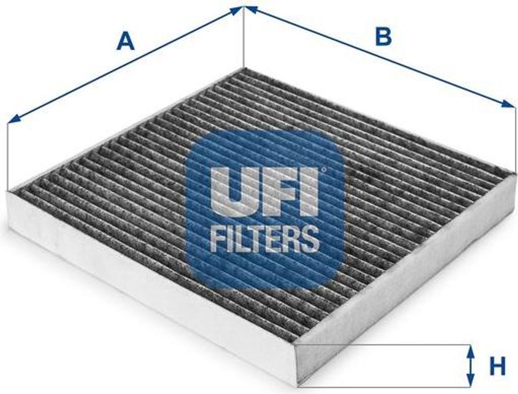 UFI 54.176.00 Innenraumluftfilter OE A4518300018 kompatibel mit Fortwo