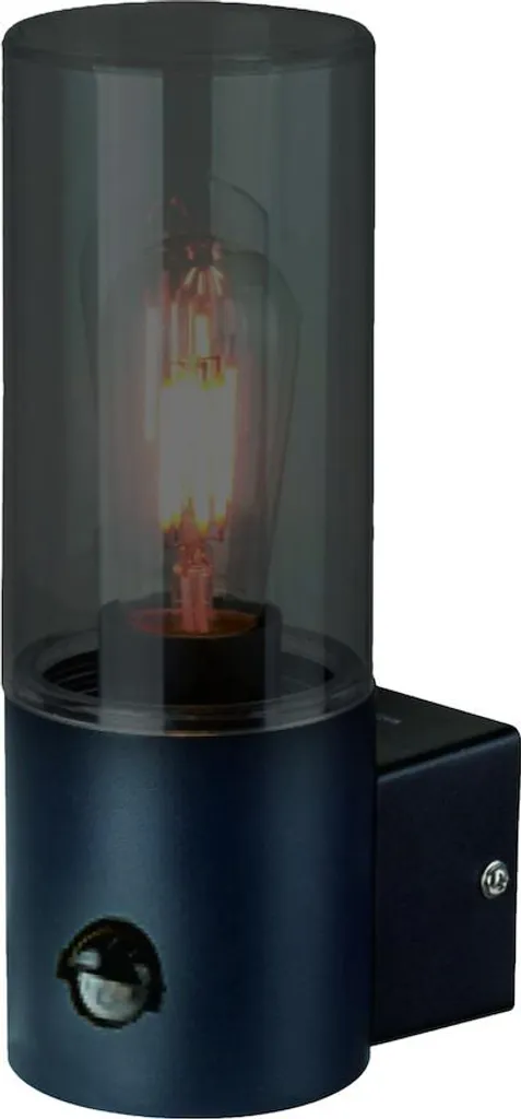 Applique extérieure Harlem IP44 détection PIR pour ampoule LED E27