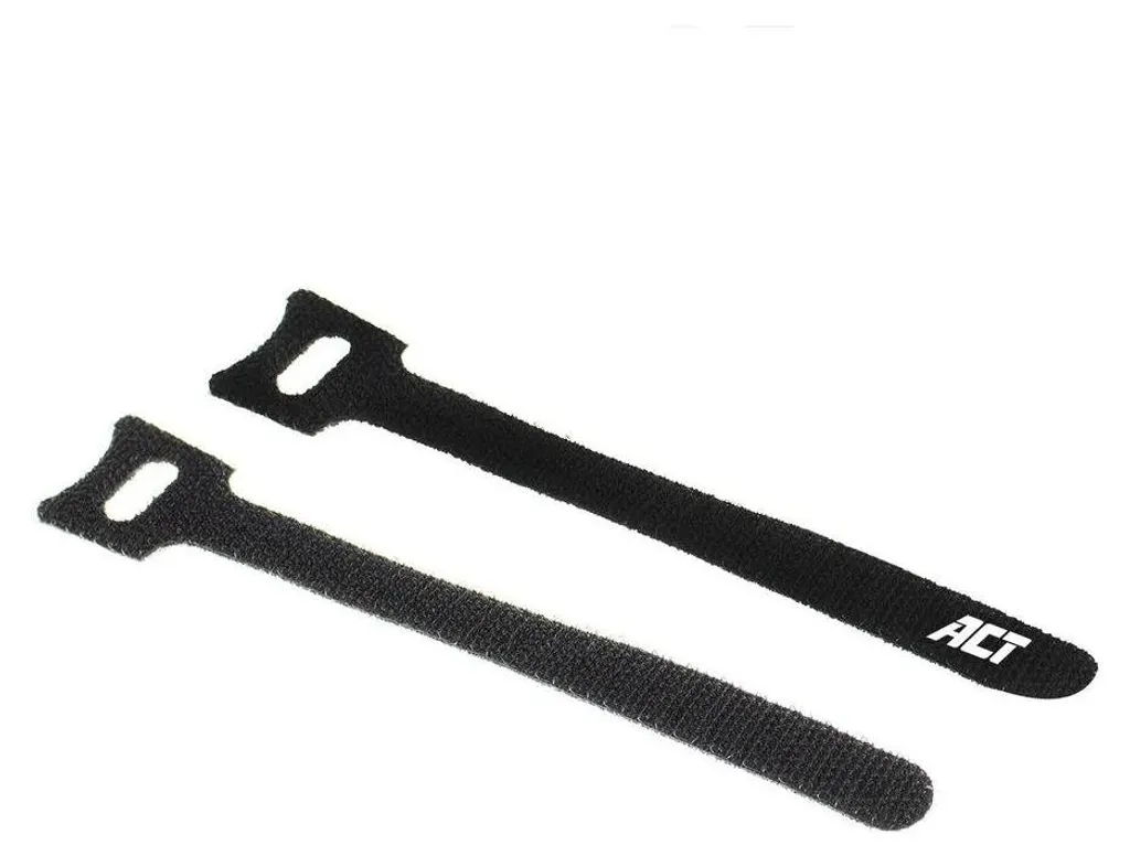 Gestion de câbles informatique avec scratch ACT CT4003 largeur 12 mm - 4