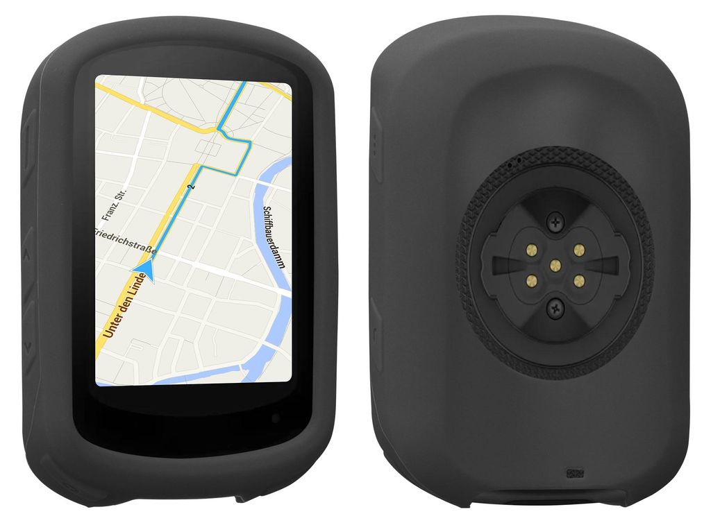 kwmobile Hülle kompatibel mit Garmin Edge 840 / Edge 540 - Silikon GPS Fahrrad Case Schutzhülle