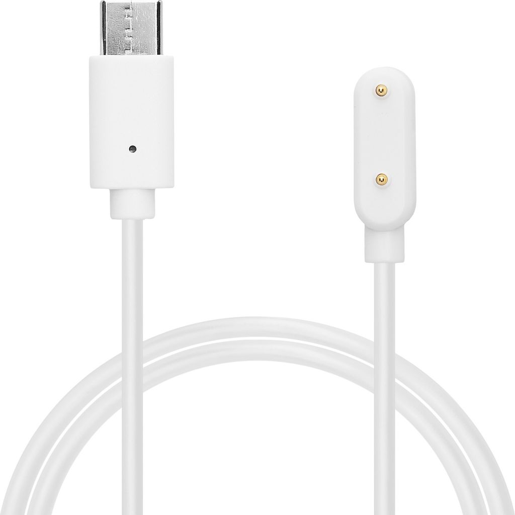 kwmobile USB C Ladekabel kompatibel mit Samsung Galaxy Fit 3 - Kabel Charger - Smart Watch Typ C Ersatzkabel - Fitnesstracker Aufladekabel