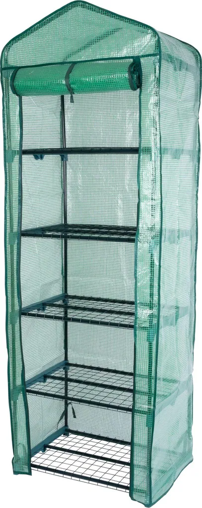 Petite serre de jardin X085 Strend Pro, film renforcé 200x70x50 cm