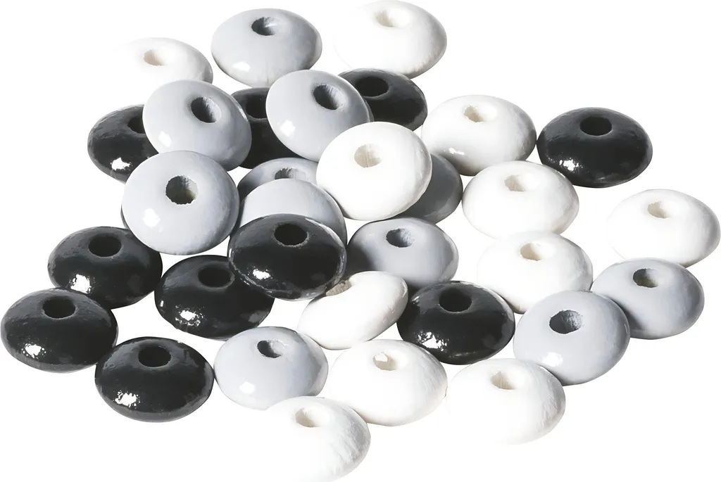 KNORR prandell Mélange de lentilles en bois noir blanc assorti 33 pcs