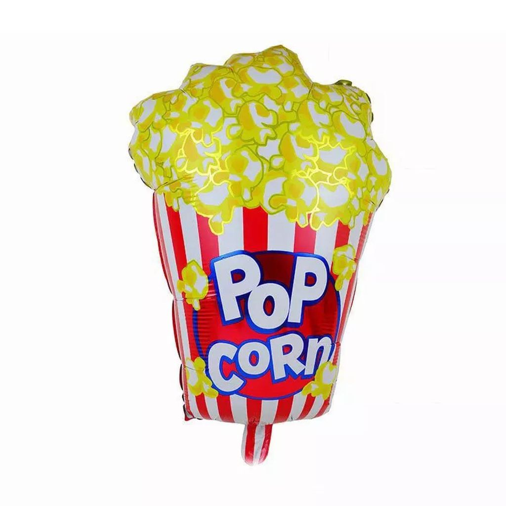 Ballon en plastique Motif Food, sac de pop-corn n° 1, env. Image du produit 
