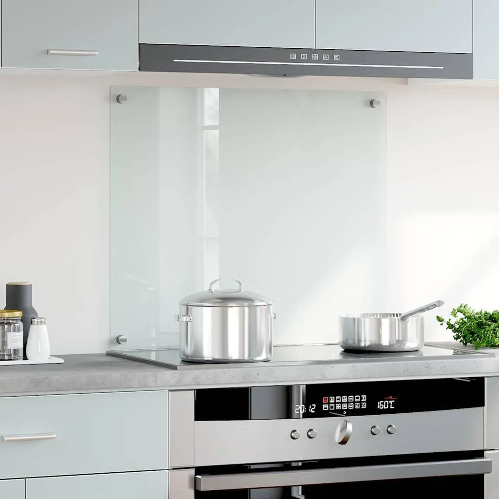 Alzatina vidaXL Vetro Trasparente 70x60 cm per Cucina | Shop Online
