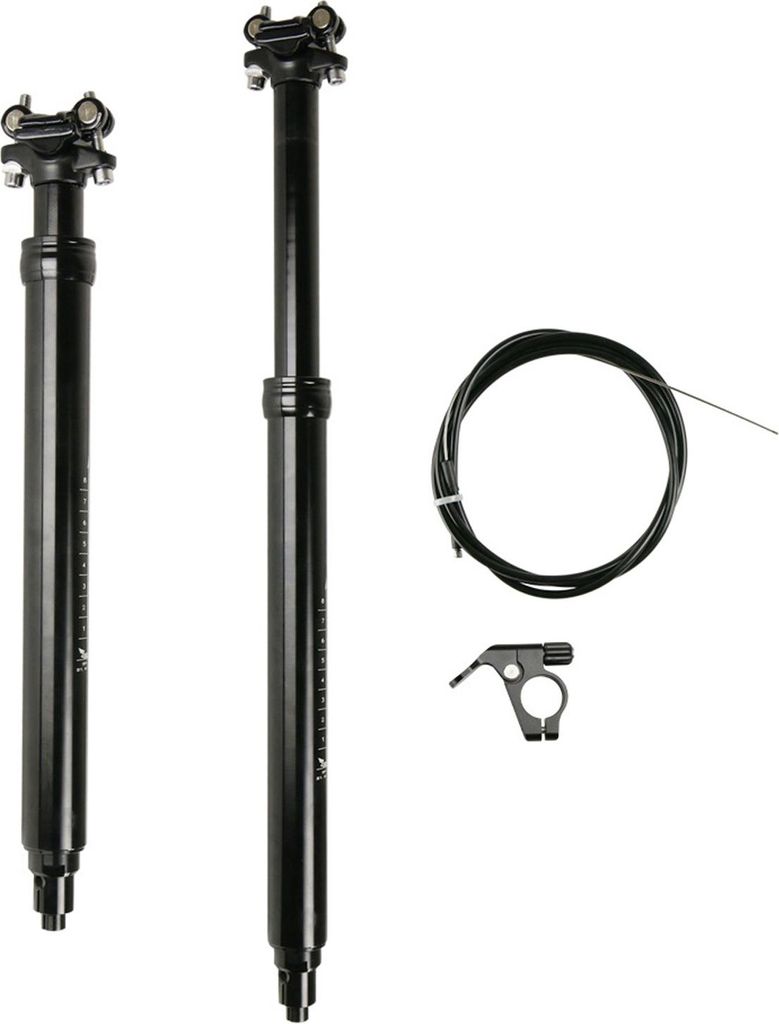 Mountainbike Dropper Post 31,6mm Aluminium Hydraulische Verriegelung 100-170mm Reise Fahrrad Ferngesteuerte Sattelstütze für/Straße