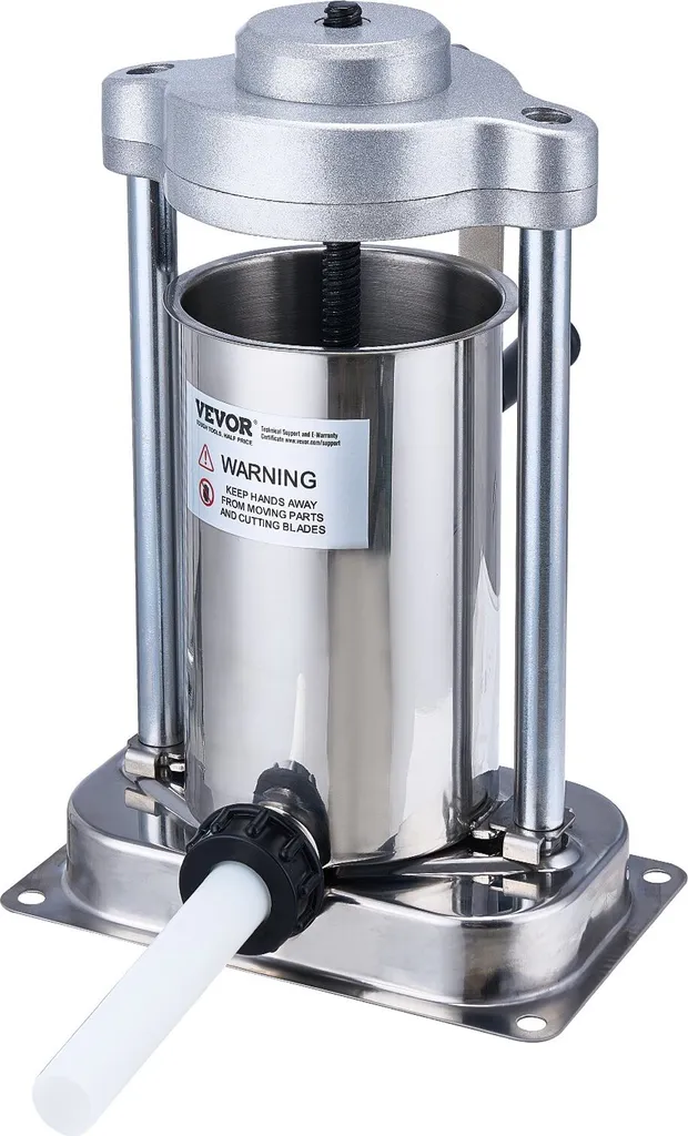Macchina per Salsicce Manuale 2L Verticale | Inox 304 Professionale - 10