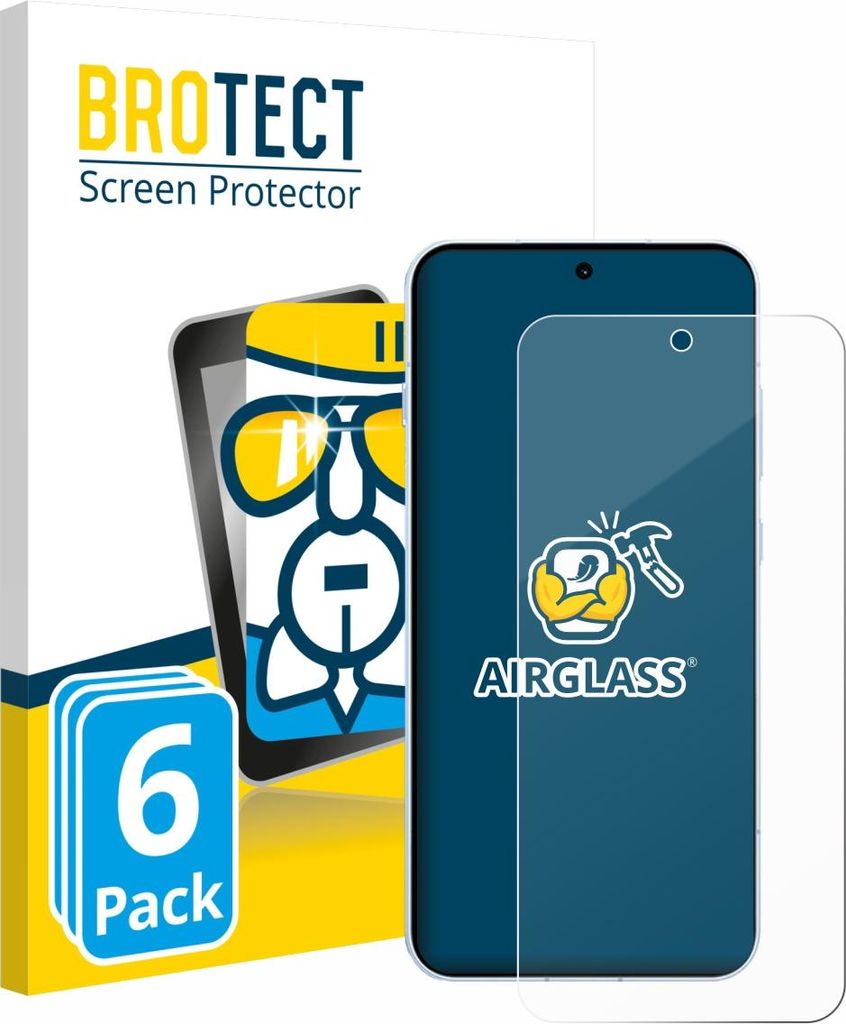 6x BROTECT Schutzglas für Oppo Find X8s Schutzfolie Panzer Folie Glas Display Schutz klar
