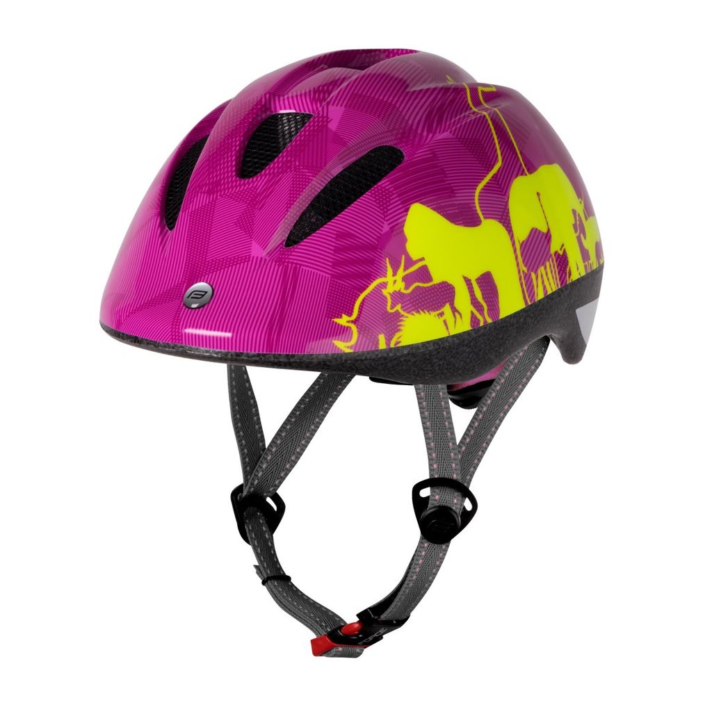 Helm pink FORCE FUN ANIMALS GR.M ( 52-56cm)
