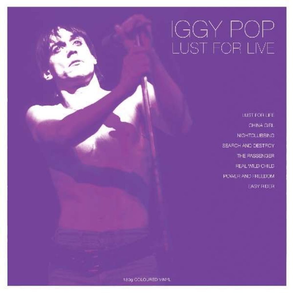 Iggy Pop - Lust für Live White Vinyl