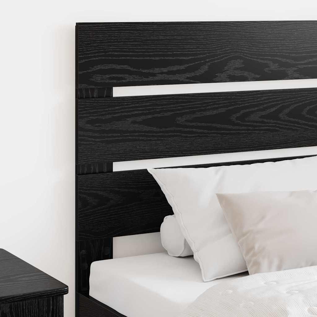 “2026 Modern“ Kopfteil mit Kopfteil Schwarz Eichen-Optik 90cm Holzwerkstoff - Kopfteile Designermöbel 237156 - Kopfteile