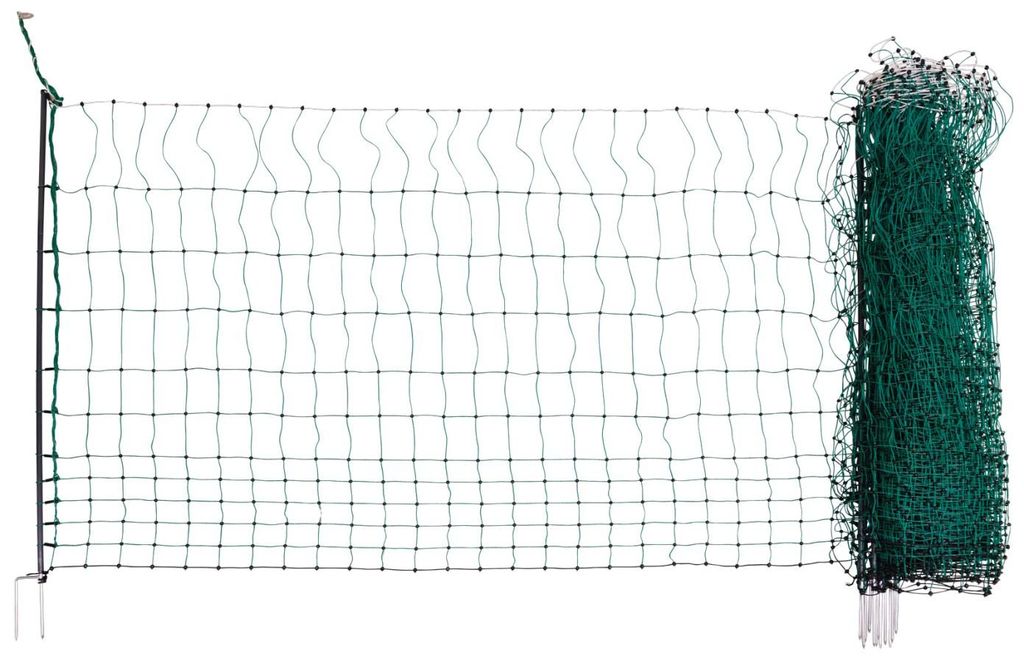 AKO Geflügelnetz Premium (grün, 25m Länge, 122 cm hoch, 9 Produktbild 