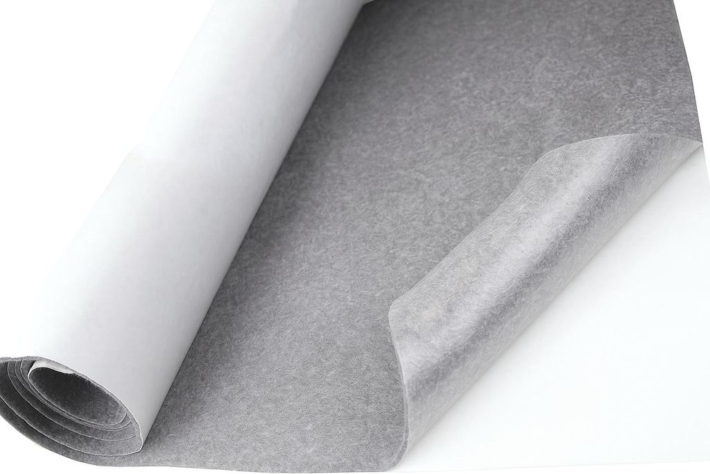 Selbstklebender Technischer Filz Grau 4 mm – 25×150 cm Meterware | Schalldämmend & Wärmedämmend | Schutzfilz für Auto, Camper, Haushalt & DIY