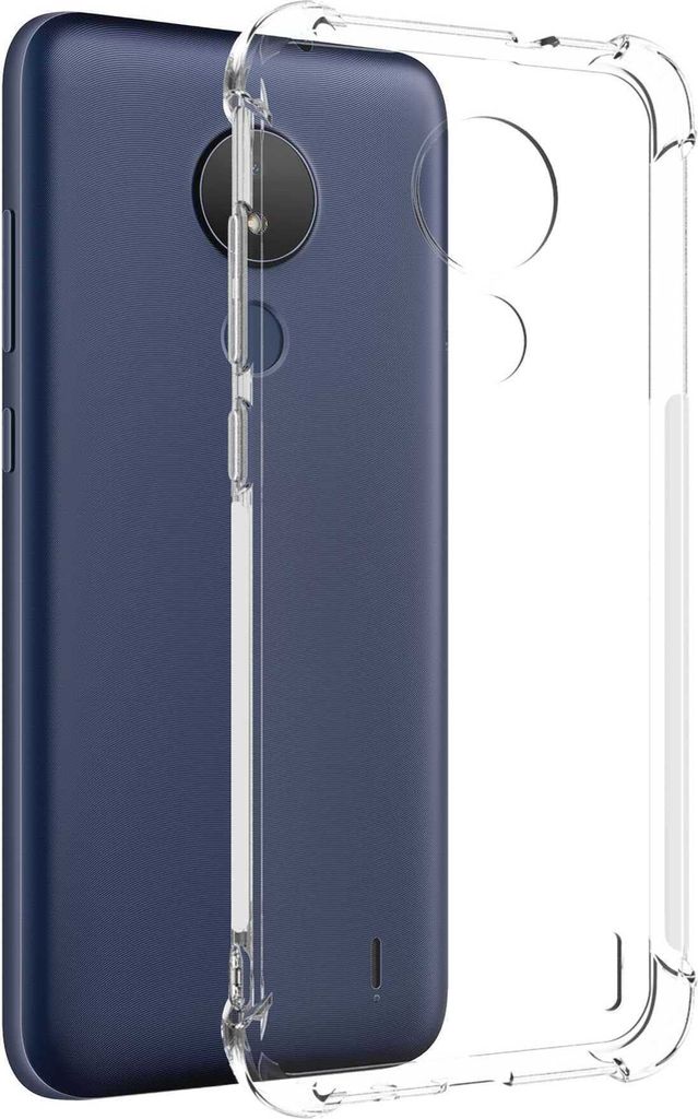 TPU Hülle Clear Armor Soft Case für Nokia C21, Nokia C20 - transparent