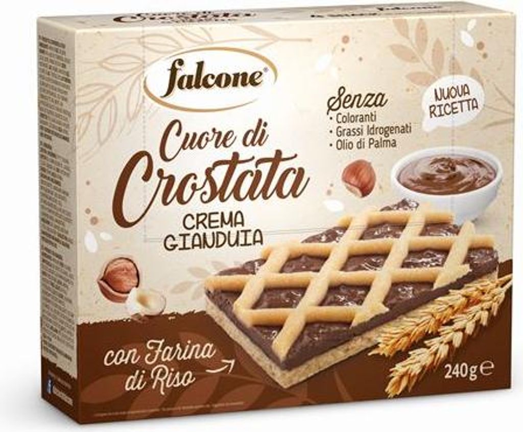 Torte mit Walnusscreme Crostata crema gianduia 240g - Produktbild 