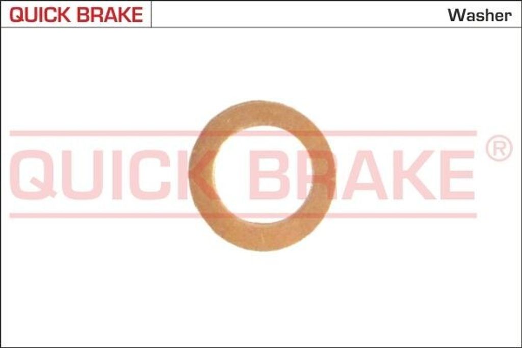 QUICK BRAKE Dichtring 3211 1,0mm Kupfer 10,2mm
