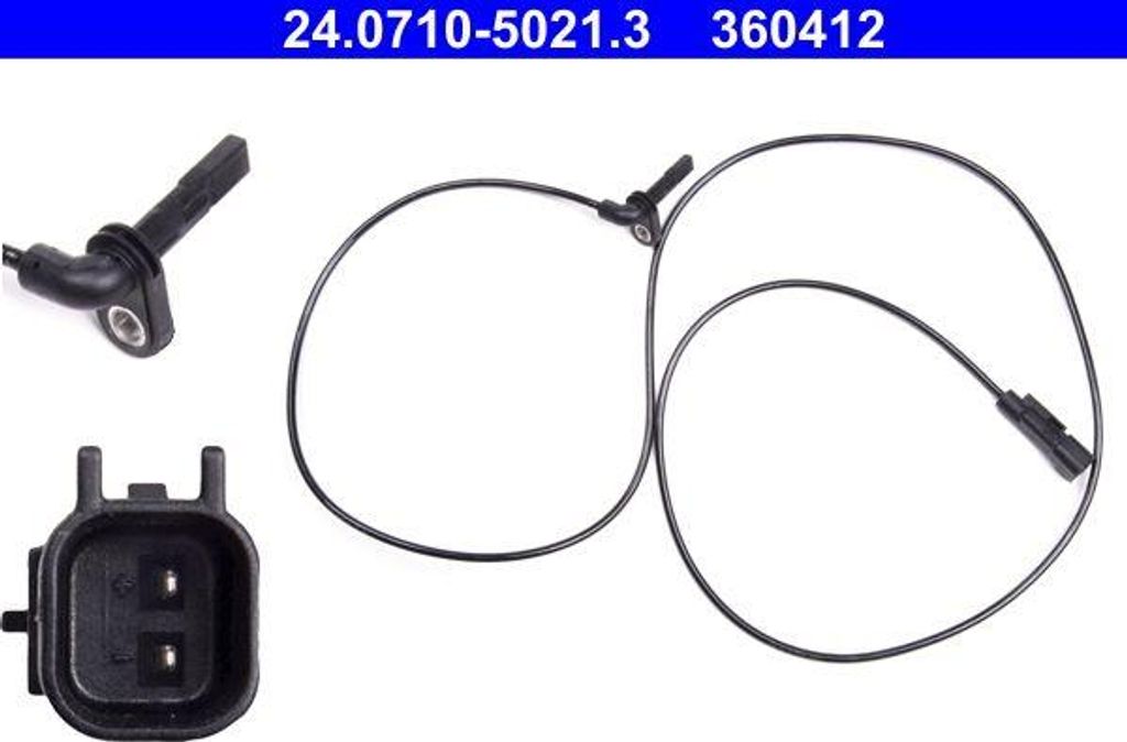 ATE 24.0710-5021.3 Raddrehzahlsensor OE 23497013 kompatibel mit Insignia