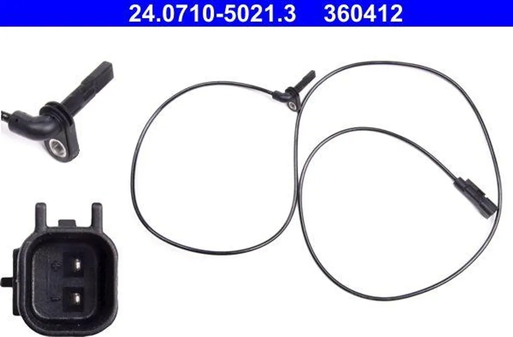 Sensore Velocità Ruota ATE 24.0710-5021.3 per Opel Insignia OE 23497013