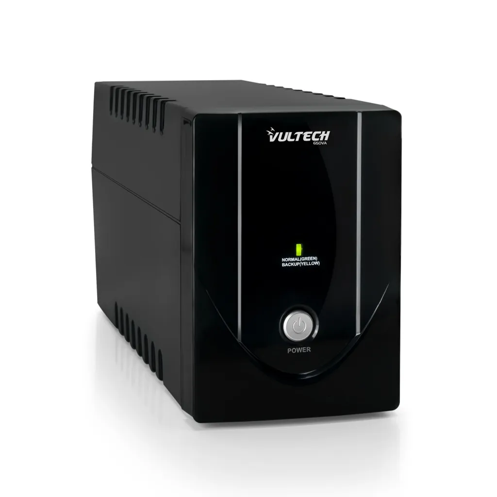 Onduleur de bureau Vultech 650VA pour sécuriser PC et box internet