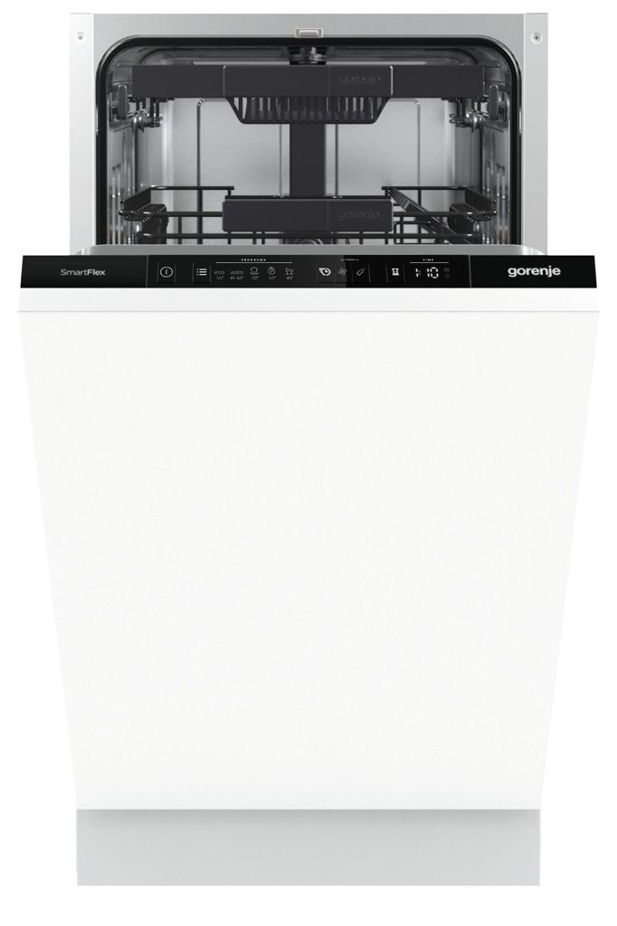 Gorenje GV561D10, Plne vstavaný, Slimline (45 cm), Biela, Obrázok produktu 
