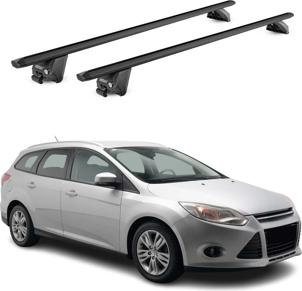Barres de toit transversales pour Ford Focus III IV Image du produit 