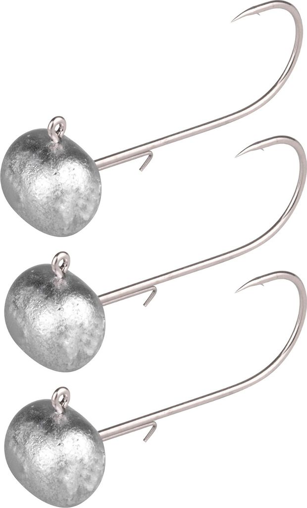 Spro Football Jighead Jig 22 - 3 Jighaken, Größe:18g / Gr. 4/0