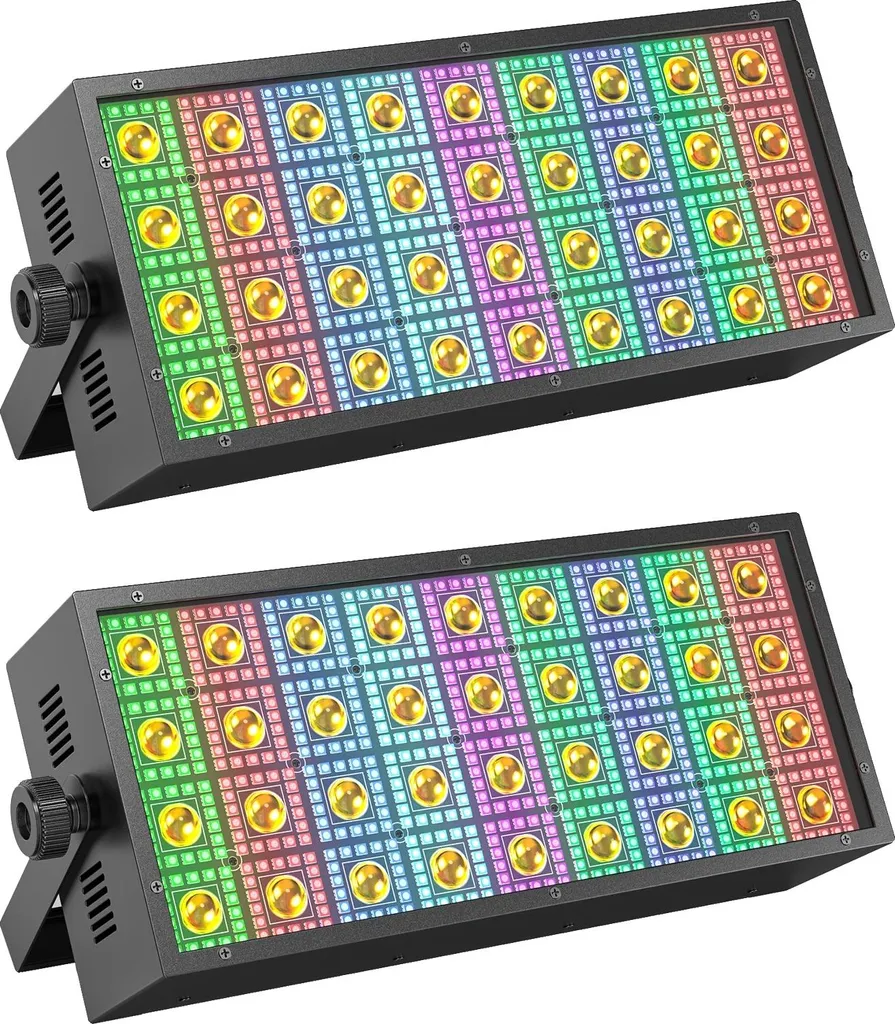 Projecteur mural DMX avec refroidissement intelligent ZQ06134-2Stk EU Plug