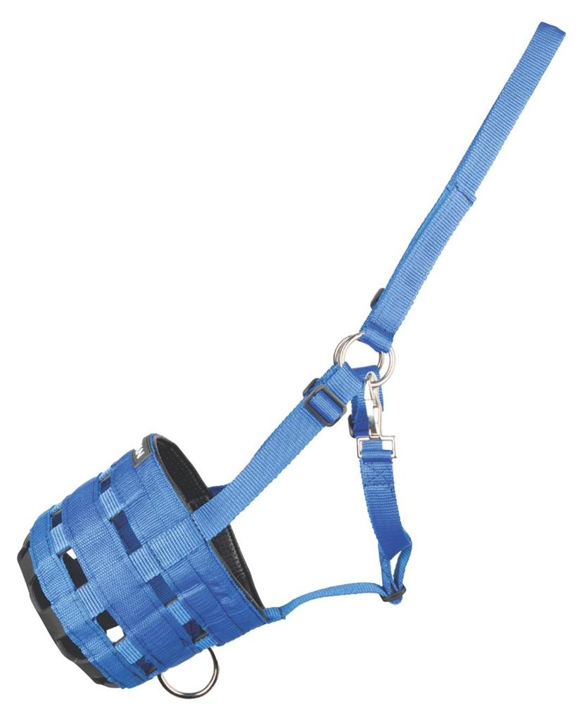 Hy Weide Maulkorb TL6947 (Kleines Pony) (Blau)