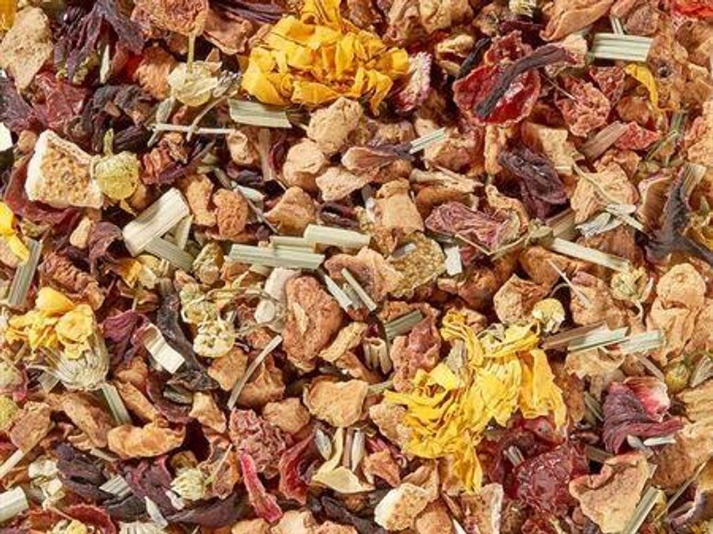 1 kg Früchteteemischung k. b. A. Lavendel-Mandarine aromatisiert DE-ÖKO-006