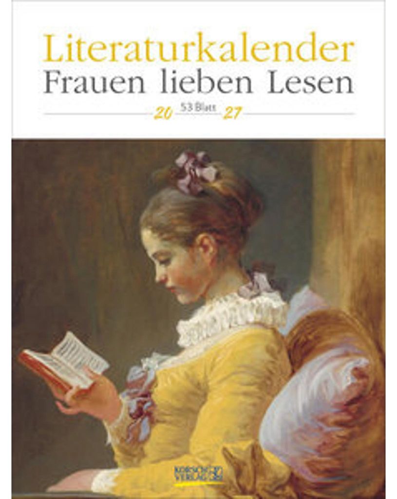 Literatuurkalender "Vrouwen houden van lezen" 2027: Productafbeelding 